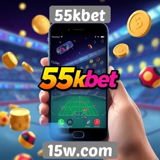 Experiência móvel do 55kbet em dispositivos Android e iOS
